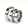 Bound to Please Metal Cock and Ball Ring - 45mm - Image 5