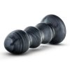 Jet Black Jack Large Ribbed Butt Plug 7 inches - Image 4