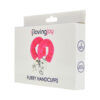 Loving Joy Furry Handcuffs Pink - Image 4