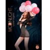 Moonlight Asymmetric Style Crochet Mini Dress Black One Size - Image 4
