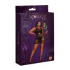 Moonlight Black Cut Out Floral Mini Dress Plus Size - Image 6