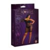 Moonlight Black Stripe Mini Dress Plus Size - Image 6