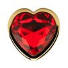 Precious Metals Heart Shaped Butt Plug-Gold - Image 4
