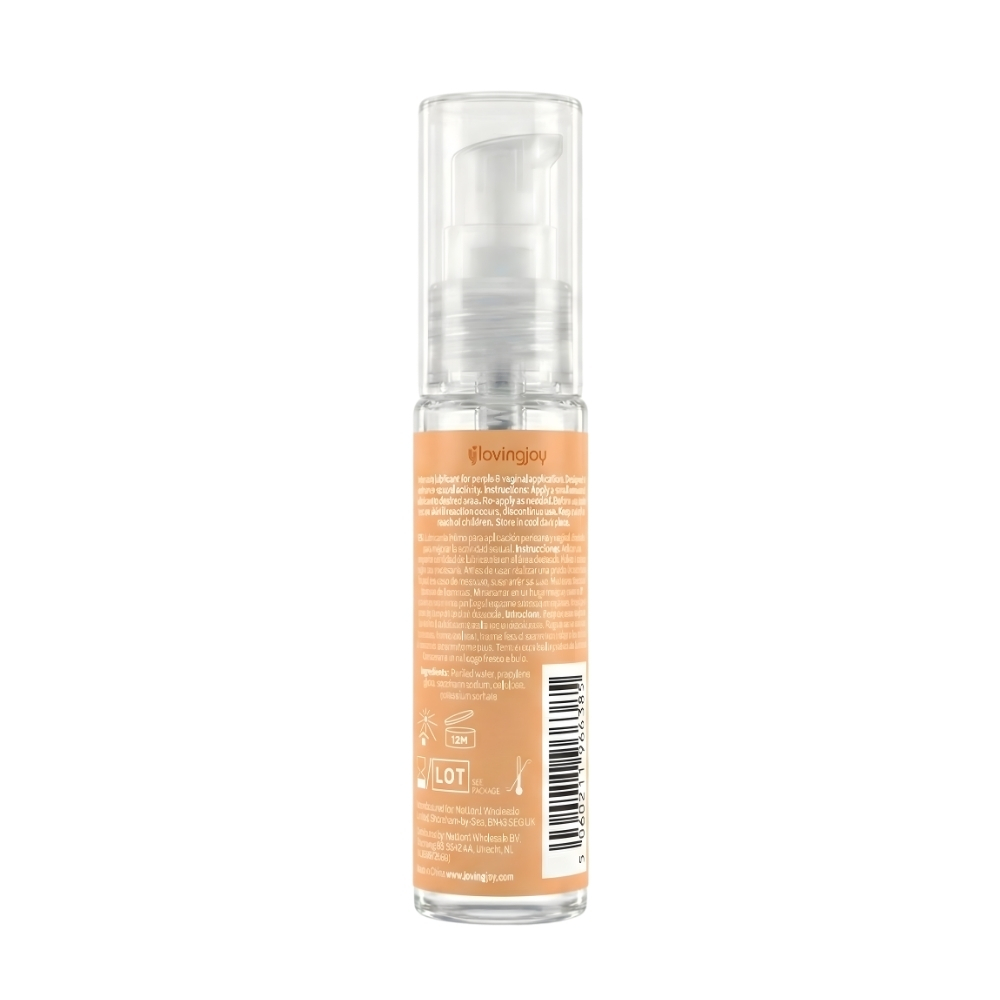 Loving Joy Peach Flavoured Lubricant 30ml - Image 3