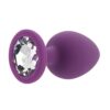 Toosh Purple Silicone Butt Plug Large - Image 4