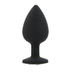 Toosh Black Silicone Butt Plug Large