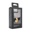 Toosh Gold Metal Butt Plug Medium Clear Stone - Image 9