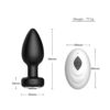 Toosh Remote Controlled Silicone Vibrating Butt Plug - Image 6