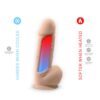 SilexD 8.5 inch Remote Controlled Vibrating Girthy Silicone Dildo - Image 7