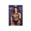 Lace by LJ Plus Size Lace Up Mini Dress - Image 9