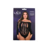 Lace by LJ Plus Size Long Sleeved Cut Out Back Bodysuit - Image 8