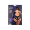 Lace by LJ Plus Size Long Sleeved Cut Out Back Bodysuit - Image 9