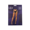 Lace by LJ Fishnet Crotchless Pantyhose Black - Image 5
