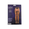 Lace by LJ Fishnet Crotchless Pantyhose Black - Image 6