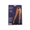 Lace by LJ One Size Industrial Net Footless Tights Black - Image 6