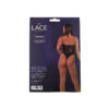 Lace by LJ Floral Halter Bodysuit Black - Image 7