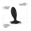 LELO Surfer 2 Unisex Anal Vibrating Plug Black - Image 8