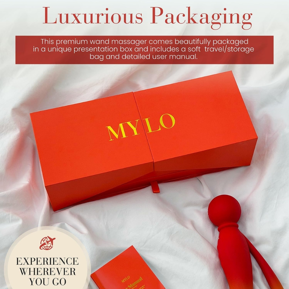 MYLO 3-in-1 Body Wand Massager Fire - Image 7