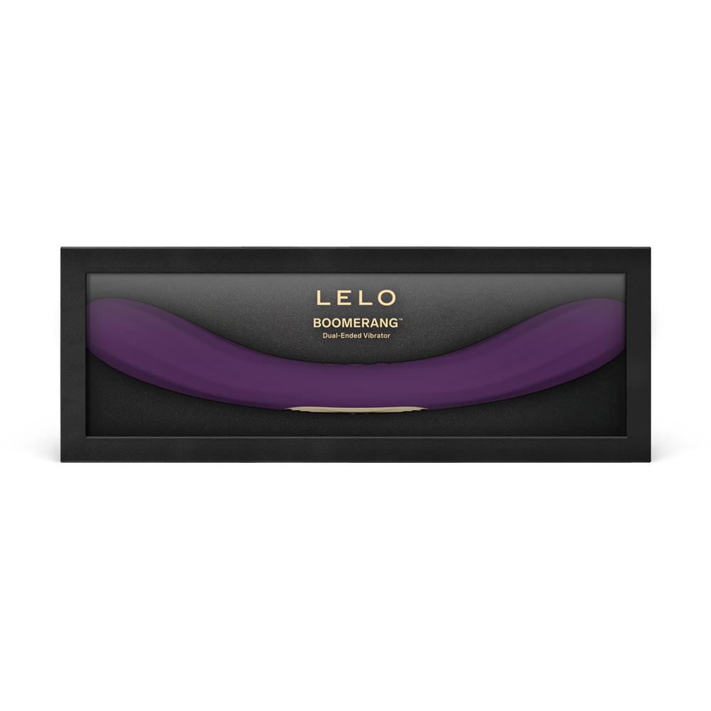 LELO Boomerang Dual Ended Vibrator Purple - Image 5