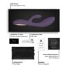 LELO Ina Thrust Thrusting Rabbit Vibrator Purple Twilight - Image 4