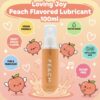 Loving Joy Peach Flavoured Lubricant 100ml - Image 8