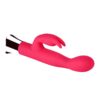 Loving Joy 10 Function Slim Silicone Rabbit Vibrator Pink - Image 3